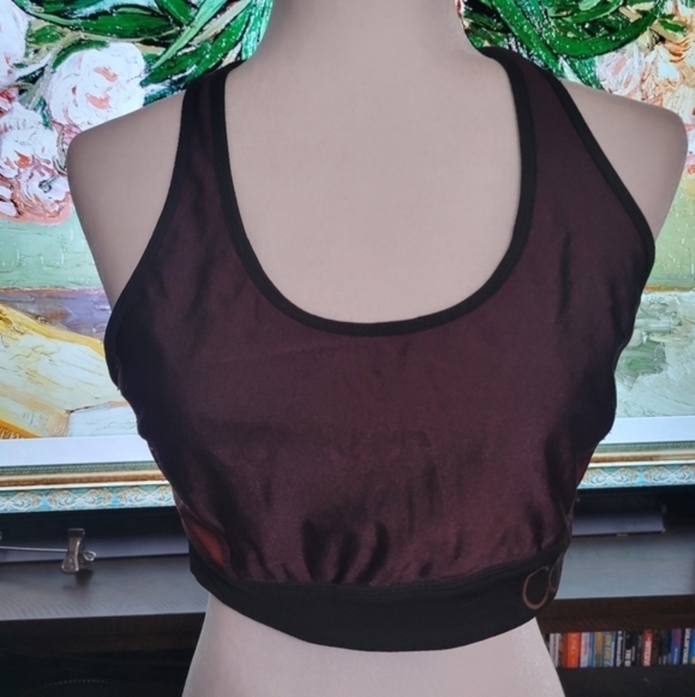 Calvin Klein Performance Sports Bra‎ Athletic Size Large wicking